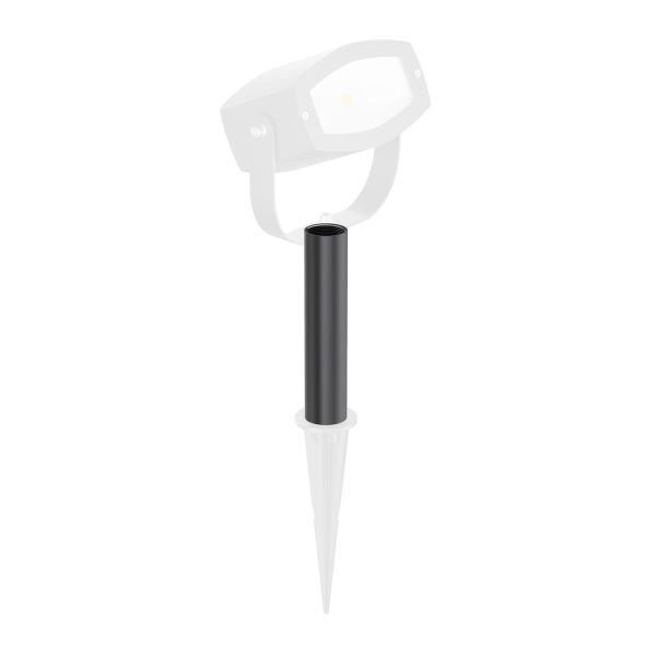 Distanzstück, für Garten-Erdspießleuchten, schwarz, 15cm, 32mm Ø Letzte 3 Tage