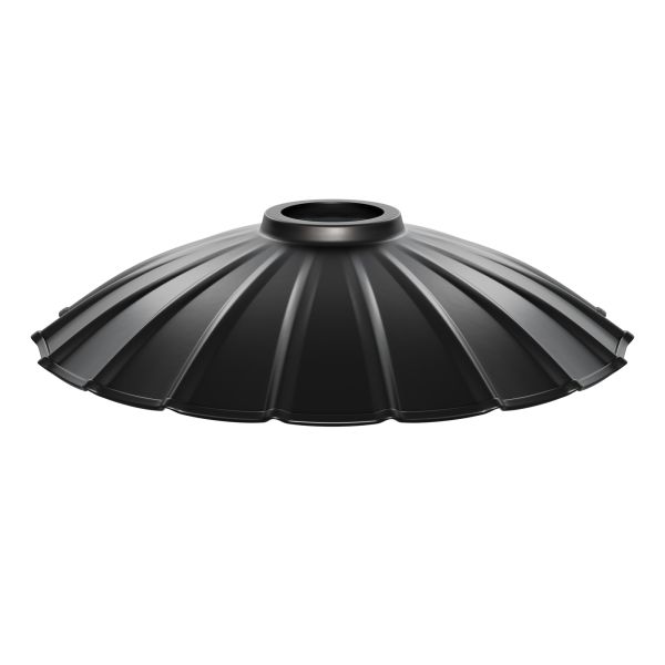 Lampenschirm, schwarz, 245mm Ø Nur für heute