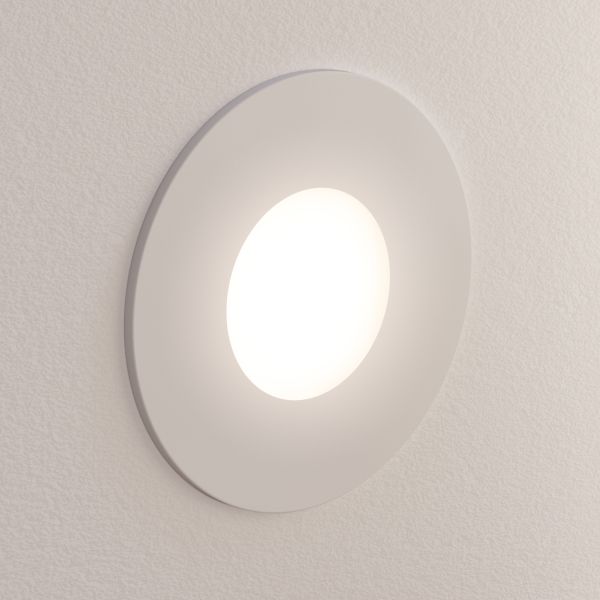 LED Treppenlicht / Wandeinbauleuchte FEX für innen und außen, rund, edelstahl, 85mm Ø (Farbe, Lichtfarbe wählbar) Hotsell