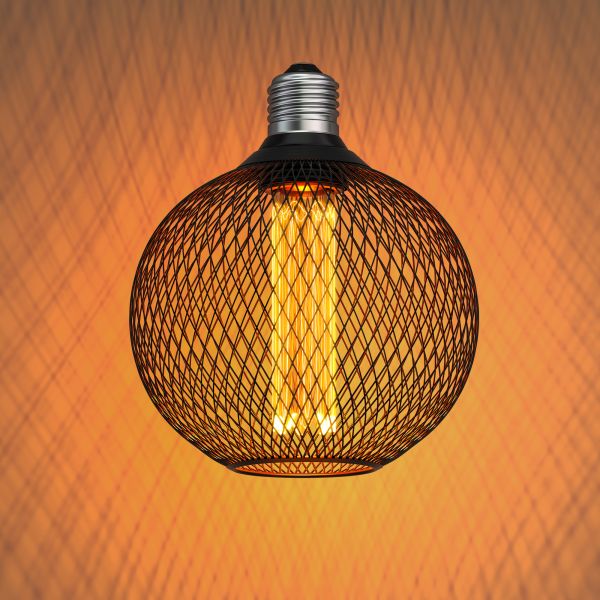 Vintage Pendelleuchte RETRA, inkl. E27 LED, G120, extra warmweiß, 4W, 220lm (Farbe wählbar) Rabatte dieses Monats