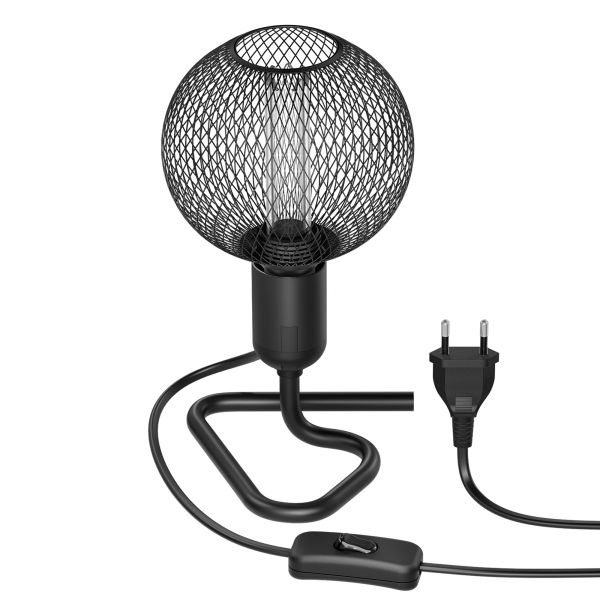 Tischlampe TRIN Lampen-Fassung Triangle Dreieck-Fuß, inkl. E27 LED, G120, extra warmweiß, 4W, 220lm Verkauf