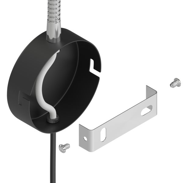 Leselampe WAIKA mit Schwanenhals, Stecker, Schalter schwarz matt, inkl. Smart Home RGBW GU10 LED Lampe, 5,41W, 473lm Exklusivangebot
