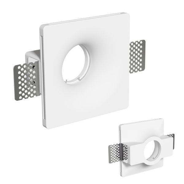 LED Gips Einbaustrahler GIEDI DIY, inkl. Smart Home RGBW GU10 LED Lampe, 5,41W, 473lm Kauf eins, bekomm eins gratis