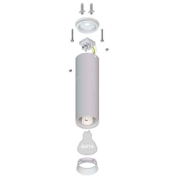 Deckenleuchte DAISI, weiß matt + Smart Home RGBW GU10 LED Lampe 473lm Rabatt