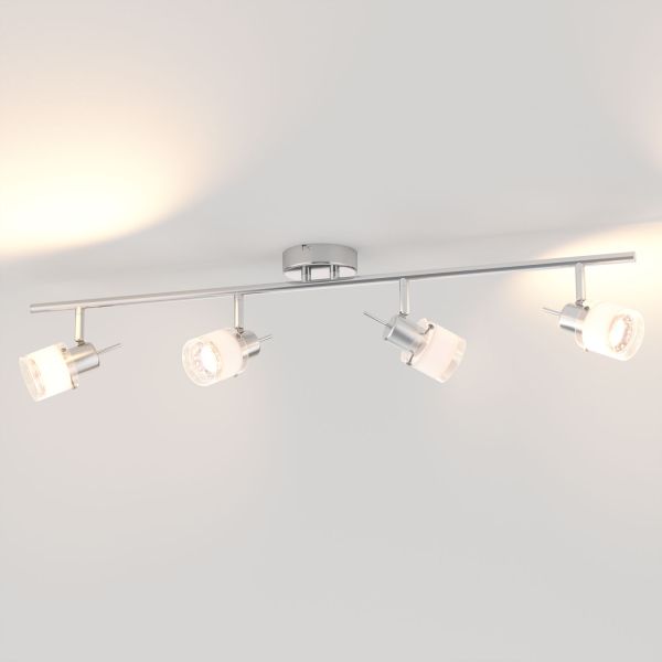 Deckenleuchte MIRAS, vierflammig für GU10 Lampe (Leuchtmittel wählbar) Preisnachlass
