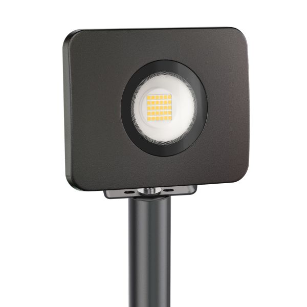 LED Gartenstrahler Wega mit Erdspieß und 40cm Sockel für außen, schwarz, 28,005W, 2361lm, warm-weiß Super Sparpreis