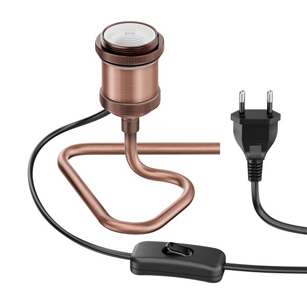 Tischlampe RETRA, Schalter, 1x E27 max. 60W (Farbe, Leuchtmittel wählbar)