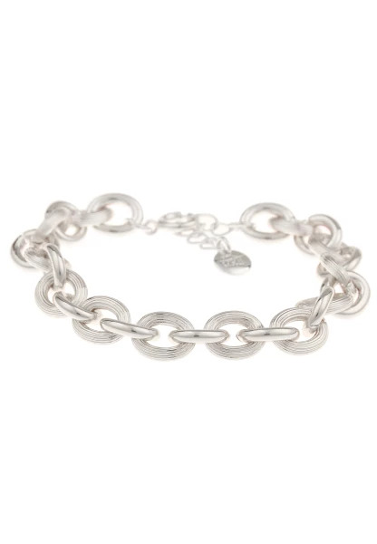 Leslii Armband Glieder-Look Silber Versandkostenfrei