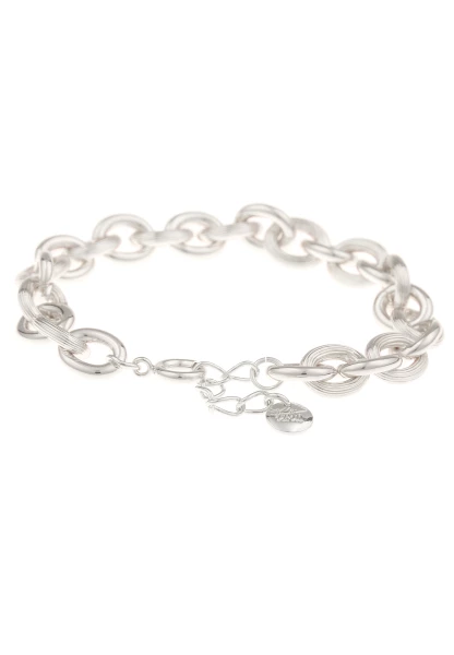 Leslii Armband Glieder-Look Silber Versandkostenfrei