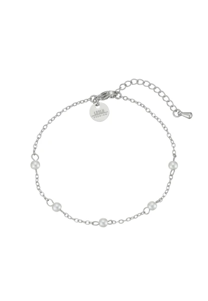 Leslii Armband Edelstahl Perlen Silber Exklusive Angebote