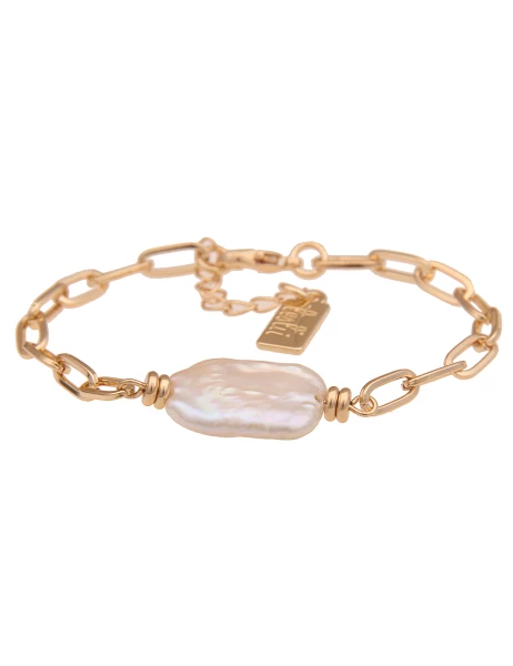 Leslii Armband Glieder Perle in Gold Tiefpreis