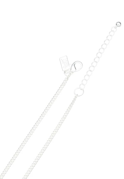 Leslii Lange Halskette Stein-Kugeln in Rosa Clearance-Verkauf
