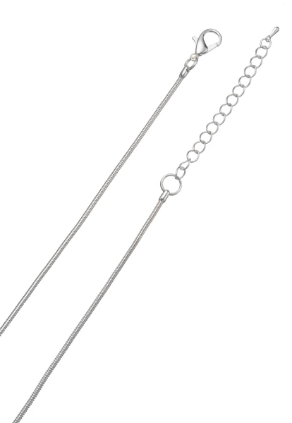 Leslii Lange Halskette Feder Silber Black Friday Preise