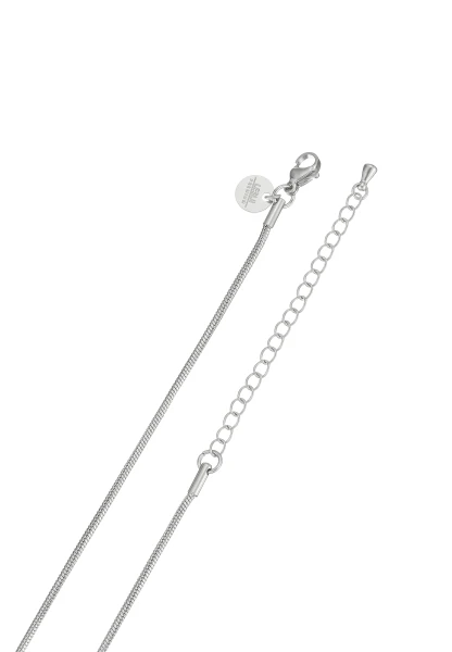 Leslii Lange Kette Ringe Edelstahl Silber Begrenztes Angebot