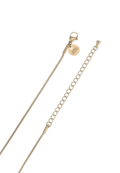 Leslii Lange Kette Ringe Edelstahl Gold Neueste Mode