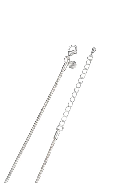 Leslii Lange Kette Glitzer Ringe Silber Exklusive Angebote