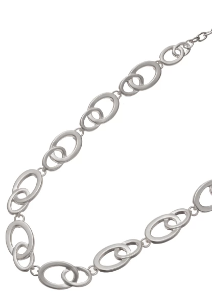 Leslii Kurze Halskette Glieder Collier Silber Tägliche Deals