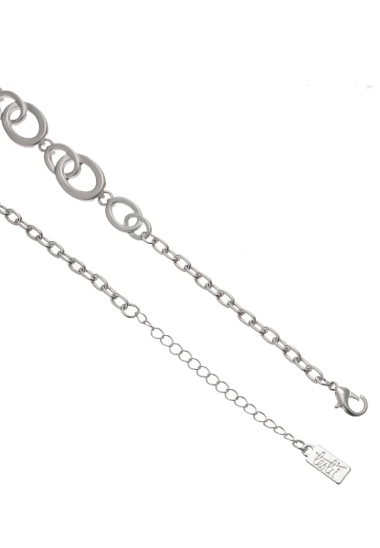 Leslii Kurze Halskette Glieder Collier Silber Tägliche Deals