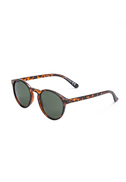 Leslii Sonnenbrille Damen Horn-Look Sunglasses in Braun Neueste Stile