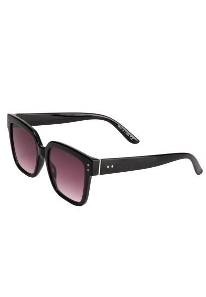 Leslii Sonnenbrille Big Retro Damen Sunglasses Designerbrille in Schwarz Bis zu 60% Rabatt