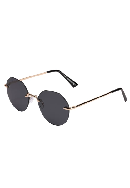 Leslii Sonnenbrille rahmenlose Damen Sunglasses Designerbrille rhimless in Gold Bis zu 65% Rabatt