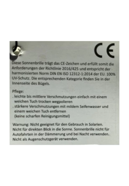 Leslii Sonnenbrille Damen Kanten-Look Horn-Optik braune Designerbrille Sunglasses Kunststoff Braun Nur noch ein Tag übrig