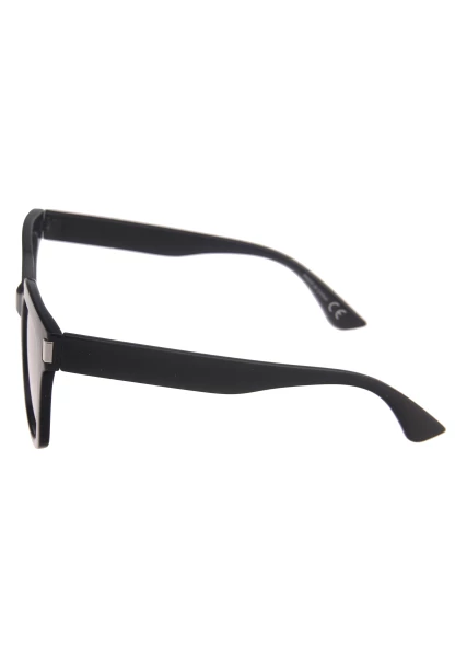 Leslii Sonnenbrille Damen Statement schwarze Designerbrille Sunglasses Kunststoff Schwarz Clearance-Verkauf