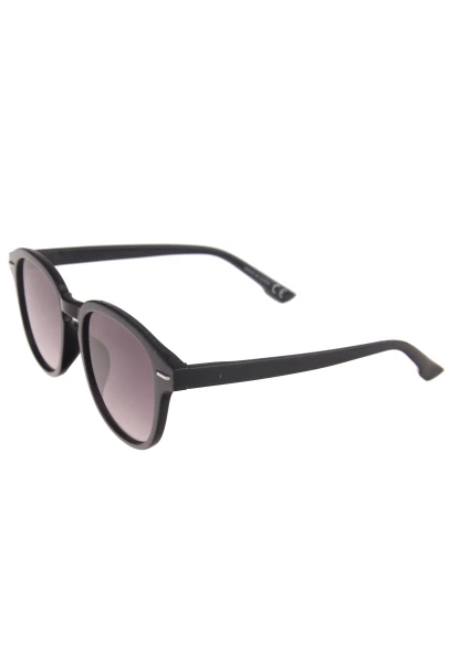 Leslii Sonnenbrille Damen Trend schwarze Sonnenbrille Designerbrille Sunglasses Kunststoff Schwarz 50% Rabatt für begrenzte Zeit