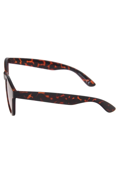 Leslii Sonnenbrille Damen Smart braune Hornlook-Brille Designerbrille Sunglasses Kunststoff Braun 2025