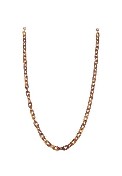 Leslii Brillenkette Horn Look Schlussverkauf