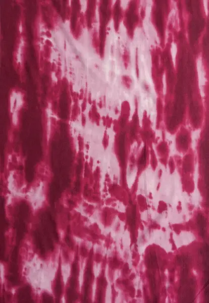 Leslii Schal Fransen Batik Dunkelrot Rosa Online Outlet
