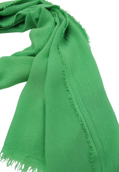 Leslii Schal Uni Viskose Bambus Natur-Schal grüner Schal einfarbig nachhaltig Bamboo Smaragd Discount Store für neue Produkte