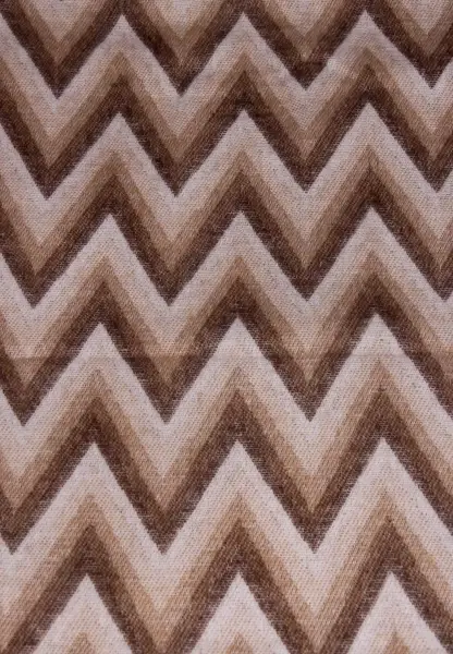 -50% SALE Leslii Schal Zickzack-Muster gemusterter Fransen-Schal Muster-Schal in Braun Beige Kostenloser Versand international