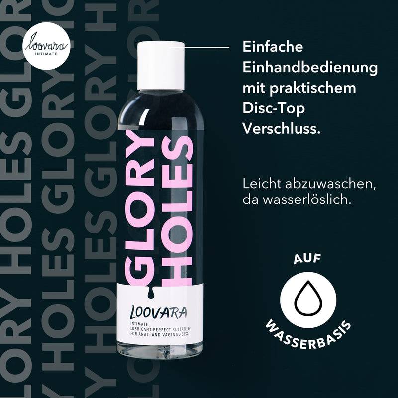 Loovara GLORY HOLES (250ml) - Anal Gleitgel Sonderangebot der Fabrik