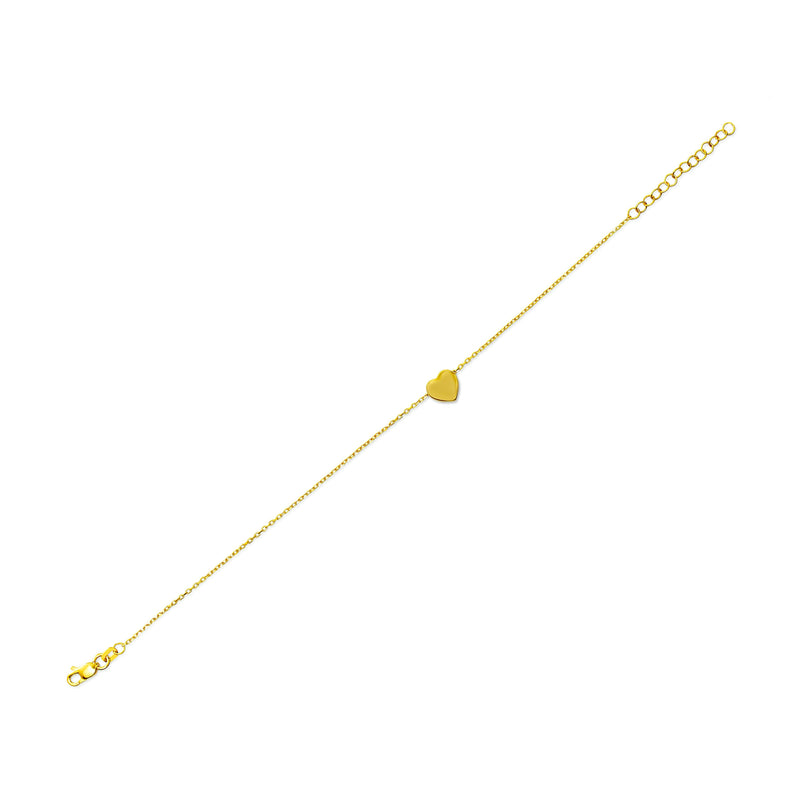 Mosuo Jewellery Herz Gold Armband - Vermeil VIP-Rabatte