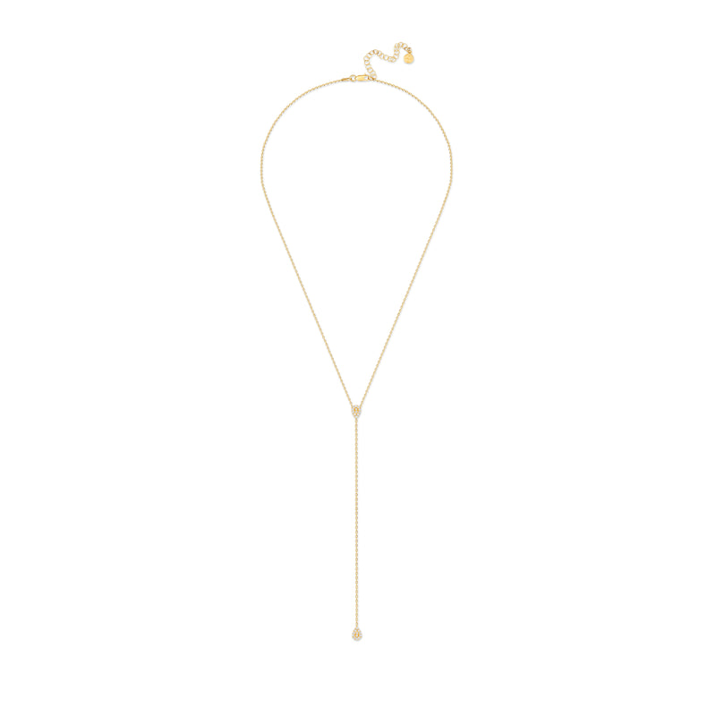 Mosuo Jewellery Teardrop Lariat Halskette - Vermeil Bis zu 65% Rabatt