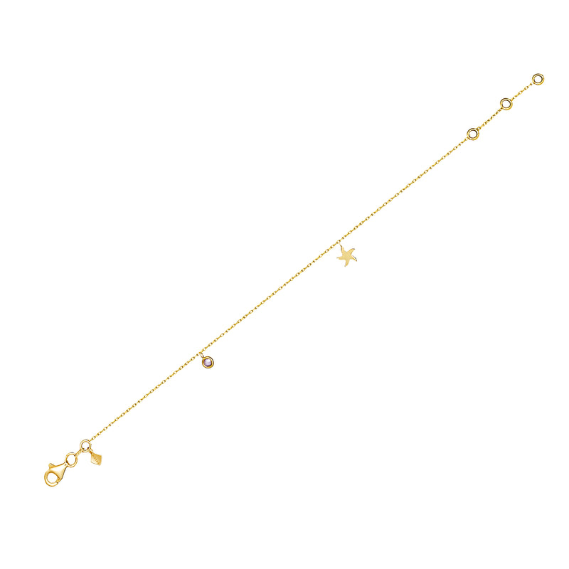 Mosuo Jewellery Seestern Fusskette Discount Store für neue Produkte
