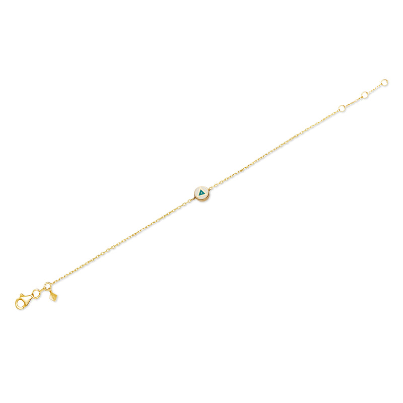 Mosuo Jewellery Emaille Dreieck Armband Fabrikladen
