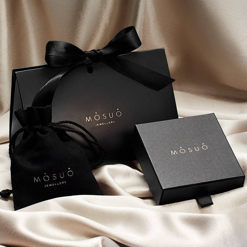 Mosuo Jewellery Geburtsstein Halskette April - Vermeil & Topas zollfrei