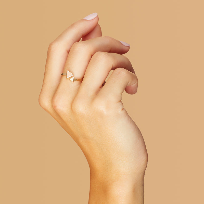 Mosuo Jewellery Pfeil Rosé Ring Fabrikpreis