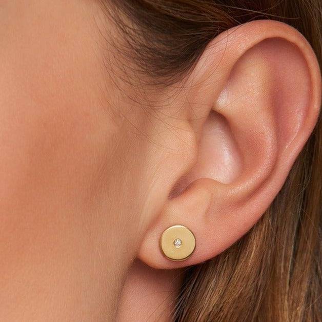 Mosuo Jewellery Brilliant Ohrstecker mit Creole Saisonschlussverkauf