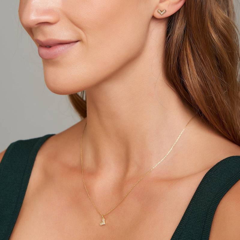 Mosuo Jewellery Diamant Herz Halskette Bestseller
