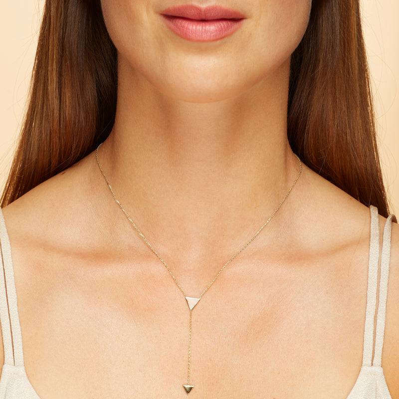 Mosuo Jewellery Pfeil Rosé Y-Halskette JETZT KAUFEN