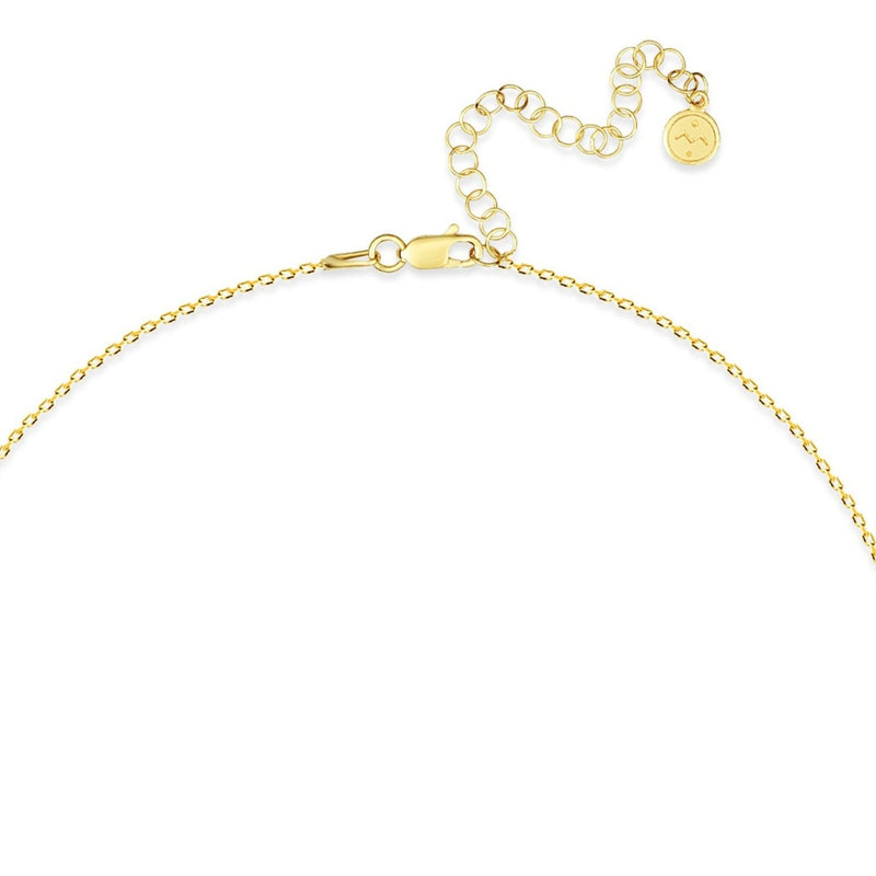 Mosuo Jewellery Diamant Buchstaben Halskette “A” - Vermeil Bis zu 60% Rabatt