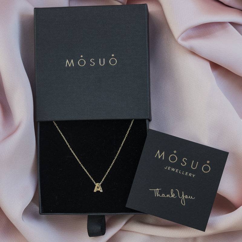 Mosuo Jewellery Diamant Buchstaben Halskette “A” - Vermeil Bis zu 60% Rabatt