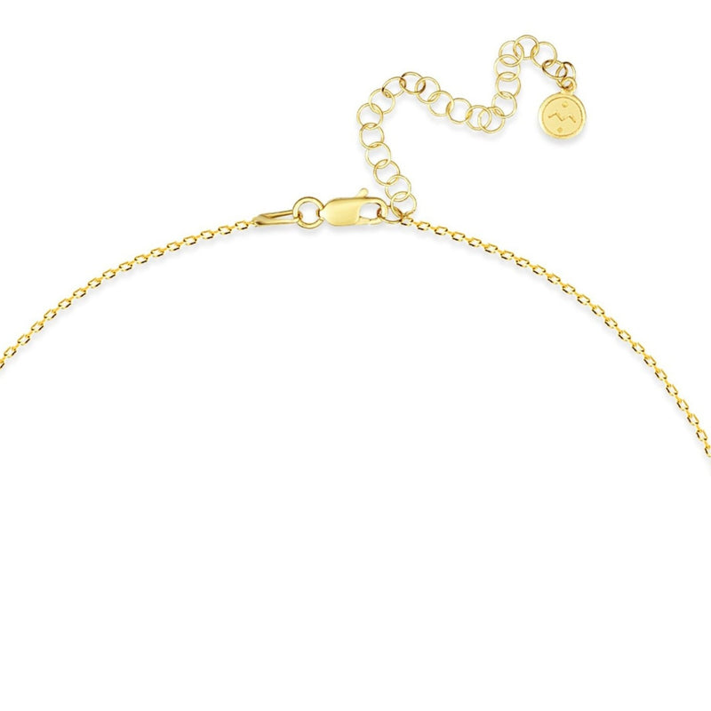 Mosuo Jewellery Diamant Buchstaben Halskette “E” - Vermeil Vierteljährliche Förderung