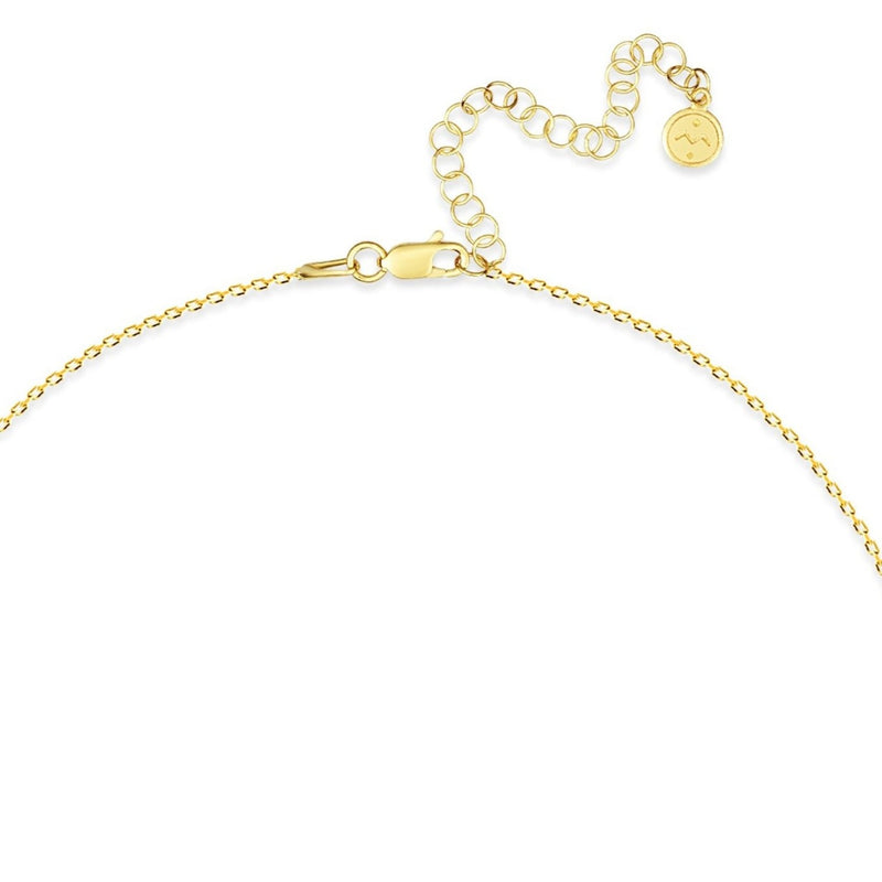 Mosuo Jewellery Diamant Buchstaben Halskette “F” - Vermeil Bis zu 55% Rabatt