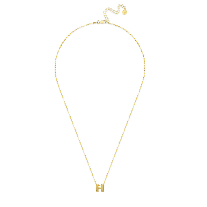 Mosuo Jewellery Diamant Buchstaben Halskette “H” Nur noch ein Tag übrig