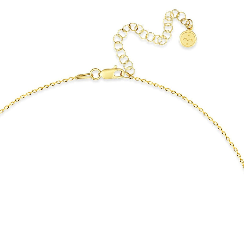 Mosuo Jewellery Diamant Buchstaben Halskette “I” - Vermeil Super Rabatt