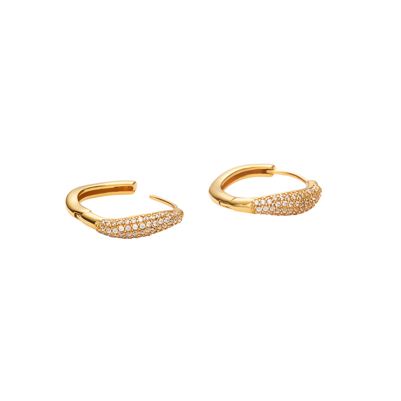 Mosuo Jewellery Athena Topas Ohrringe - Vermeil Outlet